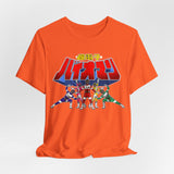 Bioman Team Tee Custom Graphic Art Cosplay Shirts Rangers Retro Vintage 90s