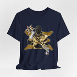 Gold Ranger Tee Super Sentai T Shirt Custom Graphic Art Cosplay Shirts Rangers Retro Vintage 90s