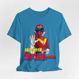 Akarenger Tee Super Sentai T Shirt Custom Graphic Art Cosplay Shirts Rangers Retro Vintage 90s