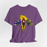 Battle Bikes Vintage Style Tee Super Sentai T Shirt Custom Graphic Art Cosplay Shirts Rangers Retro Vintage 90s