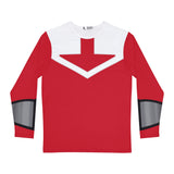 Timeranger Time Red Long Sleeve Shirt (Full Print) Custom Graphic Art Cosplay Shirts TimeForce Rangers Retro Vintage 90s