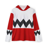 Gingaman Red Hoodie (Full Print) Super Sentai Custom Lightweight, Breathable, Workout, Pull over, Fitness, Retro