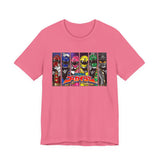 Gokaiger Roll Call Tee Custom Graphic Art Cosplay Shirts Rangers Retro Vintage 90s