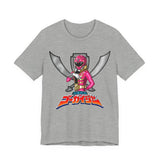 Gokai PInk Tee Super Sentai T Shirt Custom Graphic Art Cosplay Shirts Rangers Retro Vintage 90s