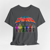 Gokaiger Ranger Keys Tee Super Sentai T Shirt Custom Graphic Art Cosplay Shirts Rangers Retro Vintage 90s
