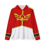 Goseiger Red Ranger Hoodie (Full Print) Super Sentai Custom Lightweight, Breathable, Workout, Pull over, Fitness, Retro