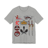 Shinkenger Shiba Red Tee Super Sentai T Shirt Custom Graphic Art Cosplay Shirts Rangers Retro Vintage 90s Tee