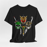 Evolution Tee Super Sentai T Shirt Custom Graphic Art Cosplay Shirts Rangers Retro Vintage 90s