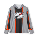 Boukenger Silver Hoodie (Full Print) Lightweight, Breathable, workout, pull over, fitness Hoodie Super Sentai Custom