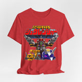 Zyuranger Mecha Tee Custom Graphic Art Cosplay Shirts Rangers Retro Vintage 90s