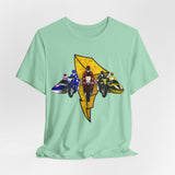 Battle Bikes Vintage Style Tee Super Sentai T Shirt Custom Graphic Art Cosplay Shirts Rangers Retro Vintage 90s