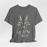 Howling Wolf Tee  Custom Graphic Art Cosplay Shirts Rangers Retro Vintage 90s