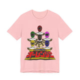 Ohranger Tee Super Sentai T Shirt Custom Graphic Art Cosplay Shirts Rangers Retro Vintage 90s