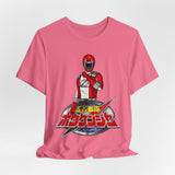 Boukenger Red Tee Super Sentai T Shirt Custom Graphic Art Cosplay Shirts Rangers Retro Vintage 90s