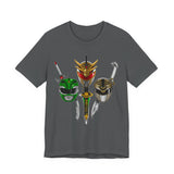 Evolution Tee Super Sentai T Shirt Custom Graphic Art Cosplay Shirts Rangers Retro Vintage 90s