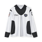 TimeForce "Civilian Suit" Hoodie (Full Print) Lightweight, Breathable, workout, pull over, fitness, Super Sentai Custom