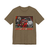 Shift Into Turbo Tee Custom Graphic Art Cosplay Shirts Rangers Retro Vintage 90s