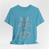Howling Wolf Tee  Custom Graphic Art Cosplay Shirts Rangers Retro Vintage 90s