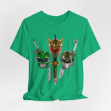 Evolution Tee Super Sentai T Shirt Custom Graphic Art Cosplay Shirts Rangers Retro Vintage 90s