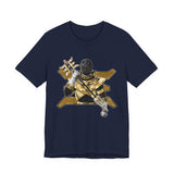 Gold Ranger Tee Super Sentai T Shirt Custom Graphic Art Cosplay Shirts Rangers Retro Vintage 90s