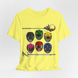 Teenagers with Attitude Tee Super Sentai T Shirt Custom Graphic Art Cosplay Shirts Rangers Retro Vintage 90s