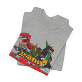 Zyurangers Mechas  Tee Super Sentai T Shirt Custom Graphic Art Cosplay Shirts Rangers Retro Vintage 90s