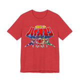 Bioman Team Tee Custom Graphic Art Cosplay Shirts Rangers Retro Vintage 90s