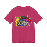 Once a Ranger Tee Super Sentai T Shirt Custom Graphic Art Cosplay Shirts Rangers Retro Vintage 90s