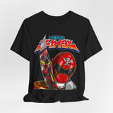 Gokai Homage Tee Custom Graphic Art Cosplay Shirts Rangers Retro Vintage 90s