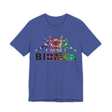Bioman Tee Custom Graphic Art Cosplay Shirts Rangers Retro Vintage 90s