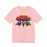Zyuranger Bikes Tee Super Sentai T Shirt Custom Graphic Art Cosplay Shirts Power Rangers Retro Vintage 90s
