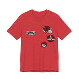 Shinkenger Red Shiba TeeCustom Graphic Art Cosplay Shirts Rangers Retro Vintage 90s