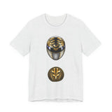 White Helmet Tee Custom Graphic Art Cosplay Shirts Rangers Retro Vintage 90s