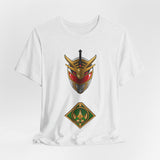 Drakkon Helmet Tee Super Sentai T Shirt Custom Graphic Art Cosplay Shirts Rangers Retro Vintage 90s