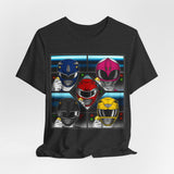 Rangers Zord Tee Super Sentai T Shirt Custom Graphic Art Cosplay Shirts Rangers Retro Vintage 90s