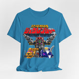 Zyuranger Mecha Tee Custom Graphic Art Cosplay Shirts Rangers Retro Vintage 90s