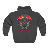 Gokaiger Gear Full Zip Hoodie Custom Graphic Art Cosplay Shirts Rangers Retro Vintage 90s