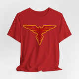 Jetman Red Hawk Tee Super Sentai T Shirt Custom Graphic Art Cosplay Shirts Rangers Retro Vintage 90s