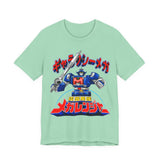 Megaranger Galaxy Mega Tee Custom Graphic Art Cosplay Shirts Rangers Retro Vintage 90s