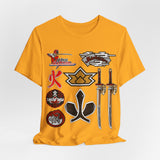 Shinkenger Shiba Red Tee Super Sentai T Shirt Custom Graphic Art Cosplay Shirts Rangers Retro Vintage 90s Tee