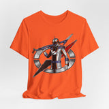 Boukenger Silver Ranger Tee Super Sentai T Shirt Custom Graphic Art Cosplay Shirts Rangers Retro Vintage 90s