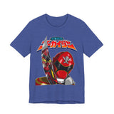 Gokai Homage Tee Custom Graphic Art Cosplay Shirts Rangers Retro Vintage 90s