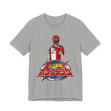 Boukenger Red Tee Super Sentai T Shirt Custom Graphic Art Cosplay Shirts Rangers Retro Vintage 90s