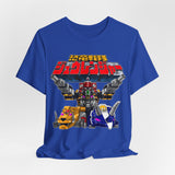 Zyuranger Mecha Tee Custom Graphic Art Cosplay Shirts Rangers Retro Vintage 90s