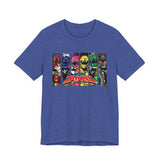 Gokaiger Roll Call Tee Custom Graphic Art Cosplay Shirts Rangers Retro Vintage 90s