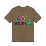 Bioman Tee Custom Graphic Art Cosplay Shirts Rangers Retro Vintage 90s