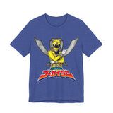Gokai Yellow Tee Super Sentai T Shirt Custom Graphic Art Cosplay Shirts Rangers Retro Vintage 90s