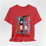 Jetman Black and Blue Condor Tee Custom Graphic Art Cosplay Shirts Rangers Retro Vintage 90s
