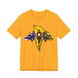 Battle Bikes Vintage Style Tee Super Sentai T Shirt Custom Graphic Art Cosplay Shirts Rangers Retro Vintage 90s