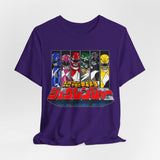 Zyuranger Tee Custom Graphic Art Cosplay Shirts Rangers Retro Vintage 90s